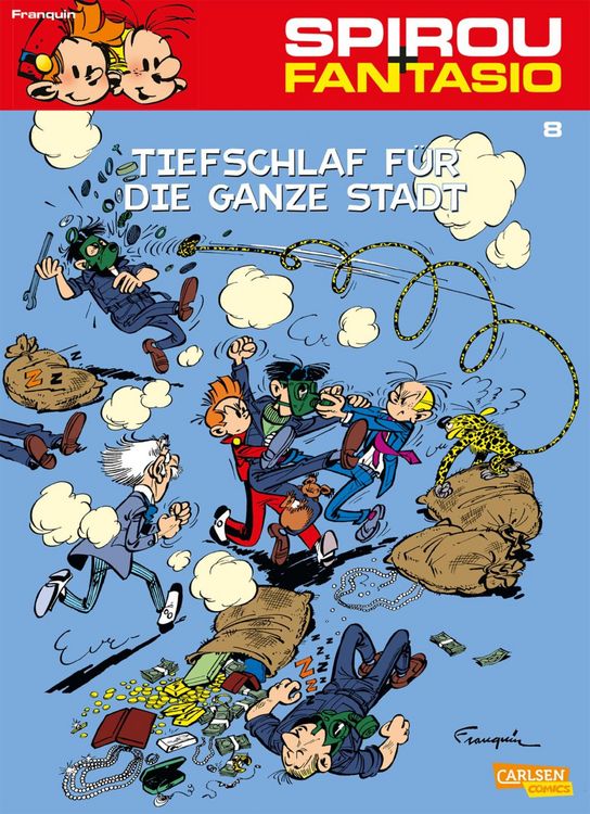 Produktbild: Spirou und Fantasio 8: Tiefschlaf f&uuml;r die ganze Stadt