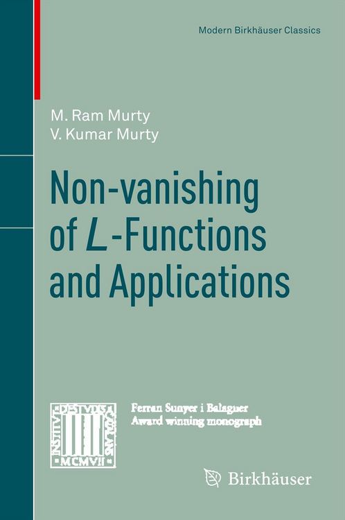 Produktbild: Non-vanishing of L-Functions and Applications