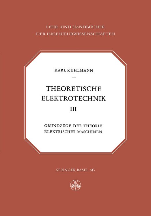 Produktbild: Theoretische Elektrotechnik