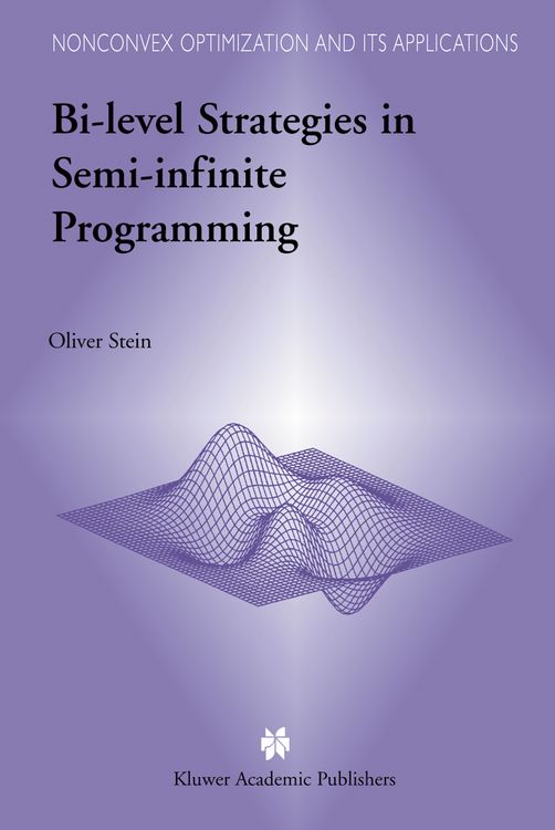 Produktbild: Bi-Level Strategies in Semi-Infinite Programming