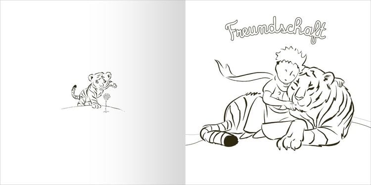Produktbild: Ausmal-Momente mit dem kleinen Prinzen