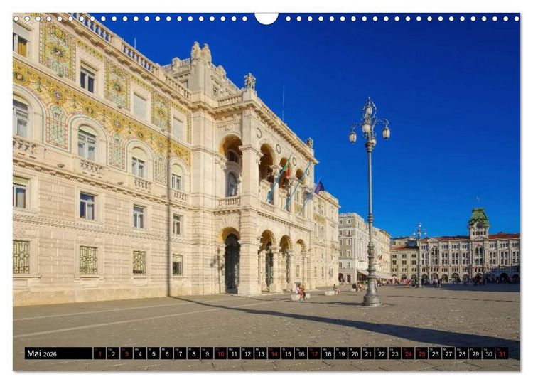 Produktbild: Triest und seine Riviera (Wandkalender 2026 DIN A3 quer), CALVENDO Monatskalender