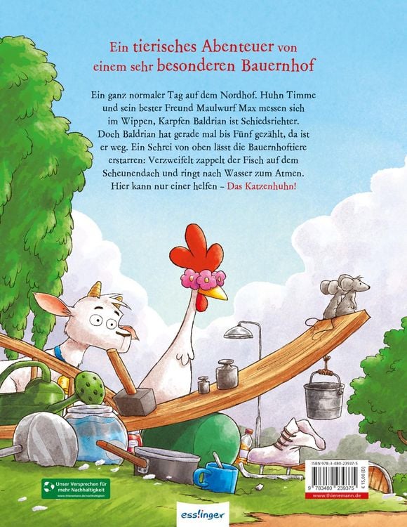 Produktbild: Das Katzenhuhn: Was macht der Fisch auf dem Dach?