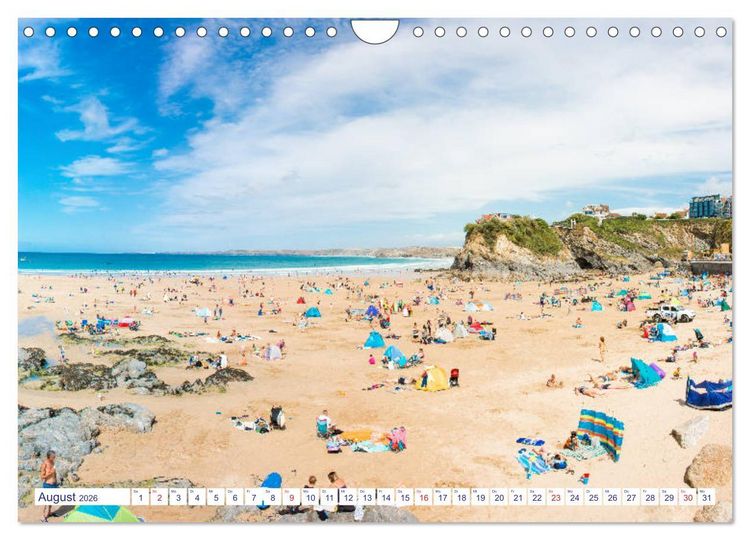 Produktbild: Cornwall Impressionen (Wandkalender 2026 DIN A4 quer), CALVENDO Monatskalender