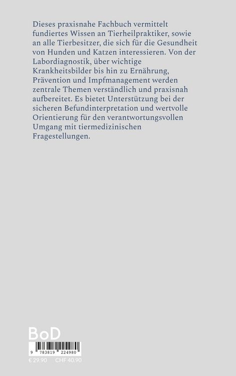Produktbild: Labordiagnostik in der Tierheilpraxis