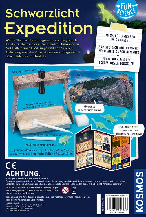 Produktbild: Fun Science Schwarzlicht-Expedition