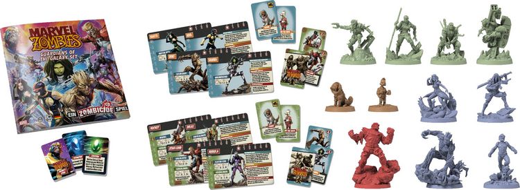 Produktbild: Marvel Zombies - Guardians of the Galaxy Set