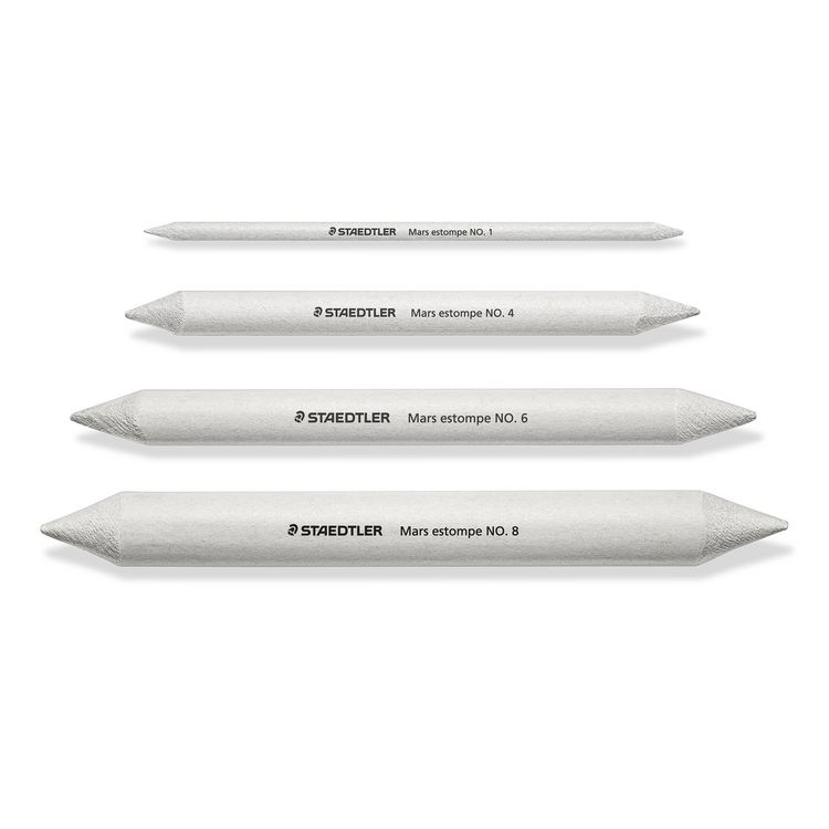 Produktbild: STAEDTLER Papierwischer unterschiedliche Gr&ouml;&szlig;en (1,4,6,8), 4er Set