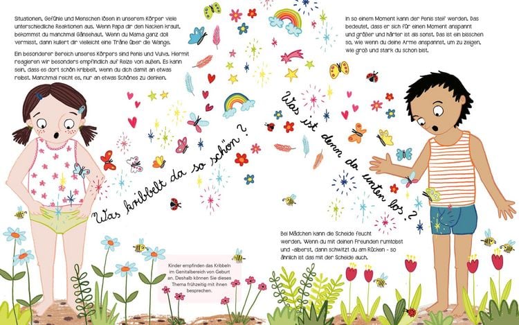 Produktbild: Von wegen Bienchen und Bl&uuml;mchen! Aufkl&auml;rung, Gef&uuml;hle und K&ouml;rperwissen f&uuml;r Kinder ab 5