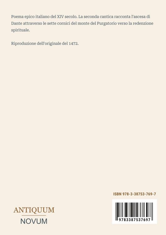 Produktbild: La Divina Commedia