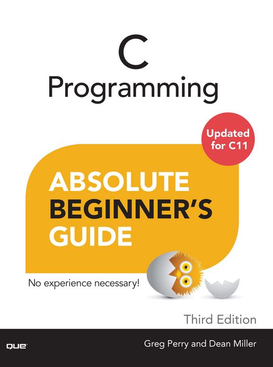 Produktbild: C Programming Absolute Beginner's Guide