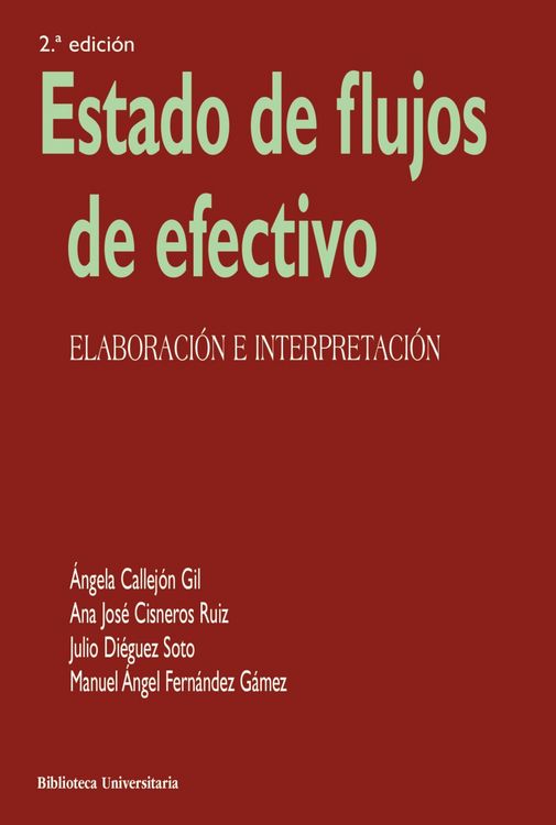 Produktbild: Estado de flujos de efectivo