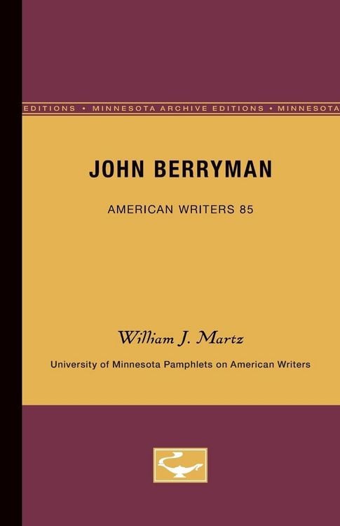 Produktbild: John Berryman - American Writers 85