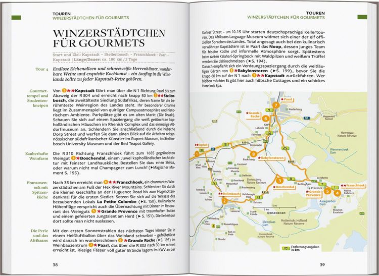 Baedeker Reiseführer Kapstadt, Garden Route