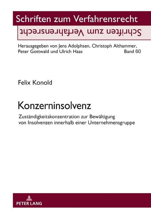 Produktbild: Konzerninsolvenz