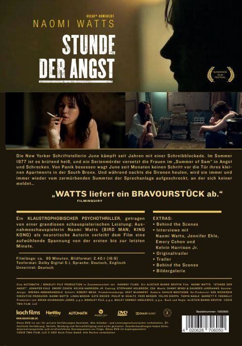 Produktbild: Stunde der Angst