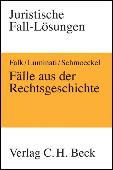 Produktbild: F&auml;lle aus der Rechtsgeschichte