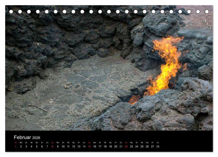 Produktbild: Mein Lanzarote (Tischkalender 2026 DIN A5 quer), CALVENDO Monatskalender