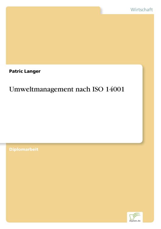 Produktbild: Umweltmanagement nach ISO 14001
