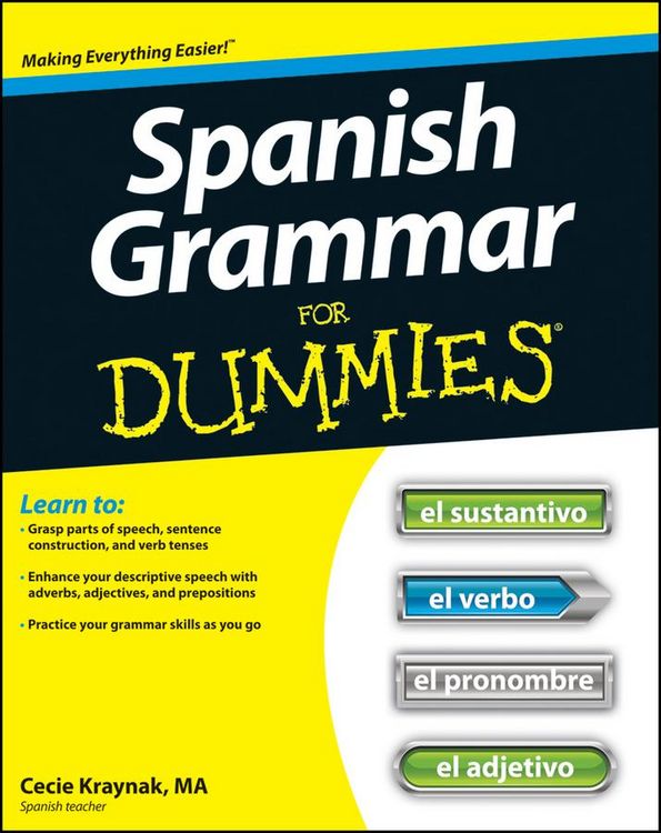 Produktbild: Spanish Grammar For Dummies