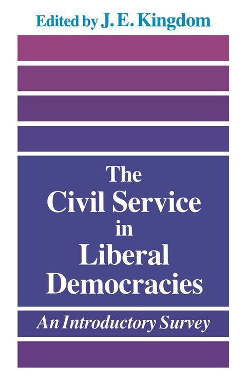 Produktbild: The Civil Service in Liberal Democracies