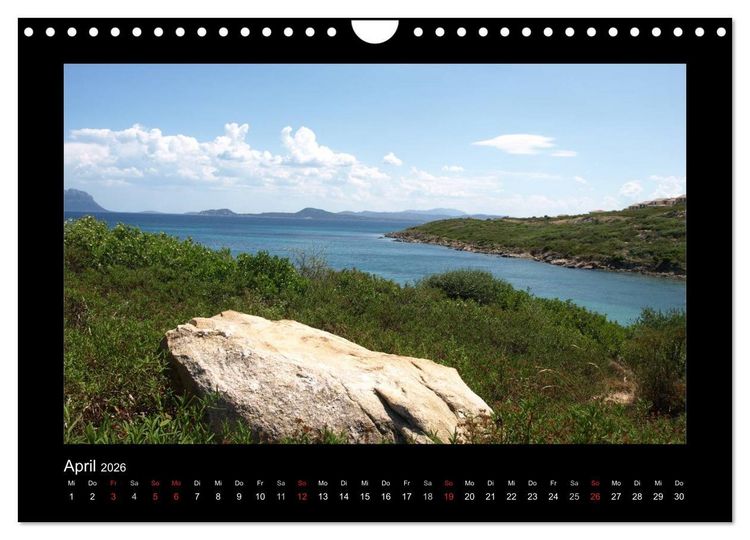 Produktbild: Sardinien (Wandkalender 2026 DIN A4 quer), CALVENDO Monatskalender