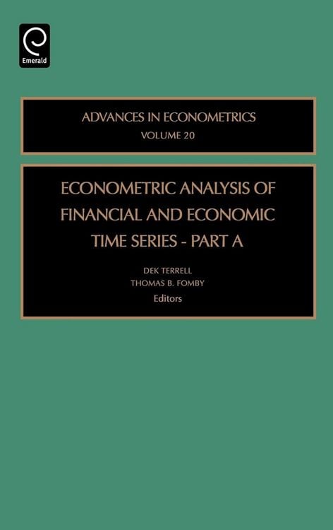 Produktbild: Econometric Analysis of Financial and Economic Time Series
