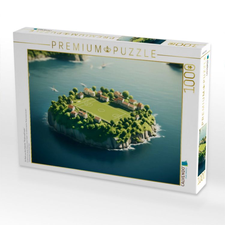 Produktbild: CALVENDO Puzzle Ein Motiv aus dem Kalender "Miniaturwelt Inseln" | 1000 Teile Lege-Gr&ouml;&szlig;e 64x48cm Foto-Puzzle f&uuml;r gl&uuml;ckliche Stunden