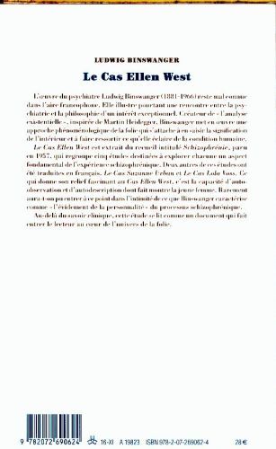 Produktbild: Le cas Ellen West : schizophr&eacute;nie, deuxi&egrave;me &eacute;tude