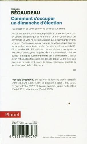 Produktbild: Comment s'occuper un dimanche d'&eacute;lection