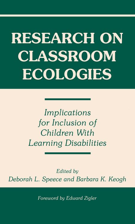 Produktbild: Research on Classroom Ecologies