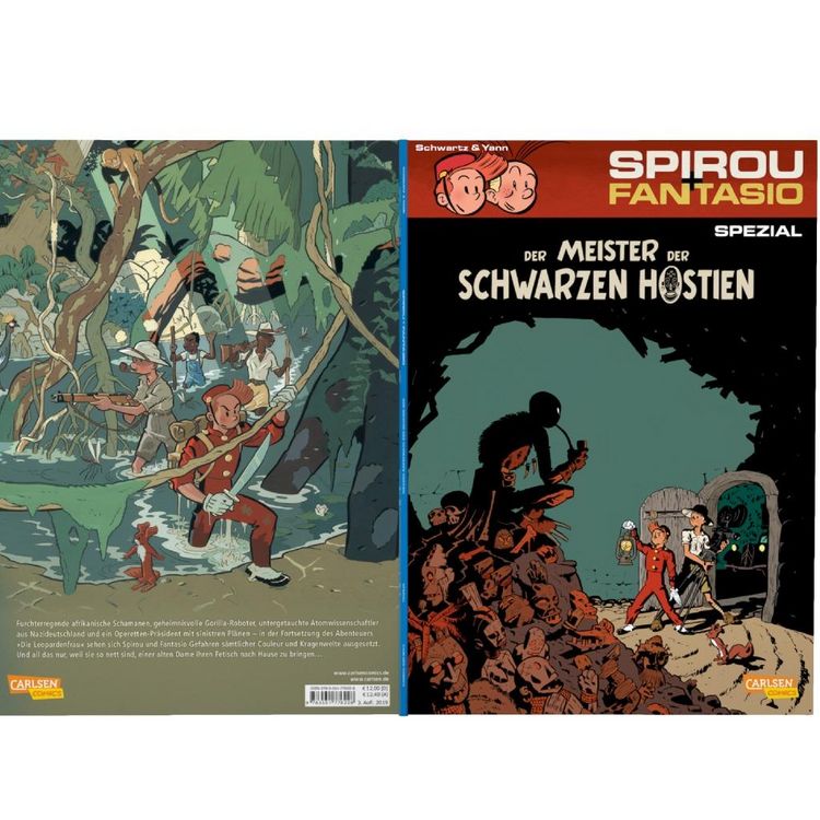Produktbild: Spirou und Fantasio Spezial 22: Der Meister der schwarzen Hostien
