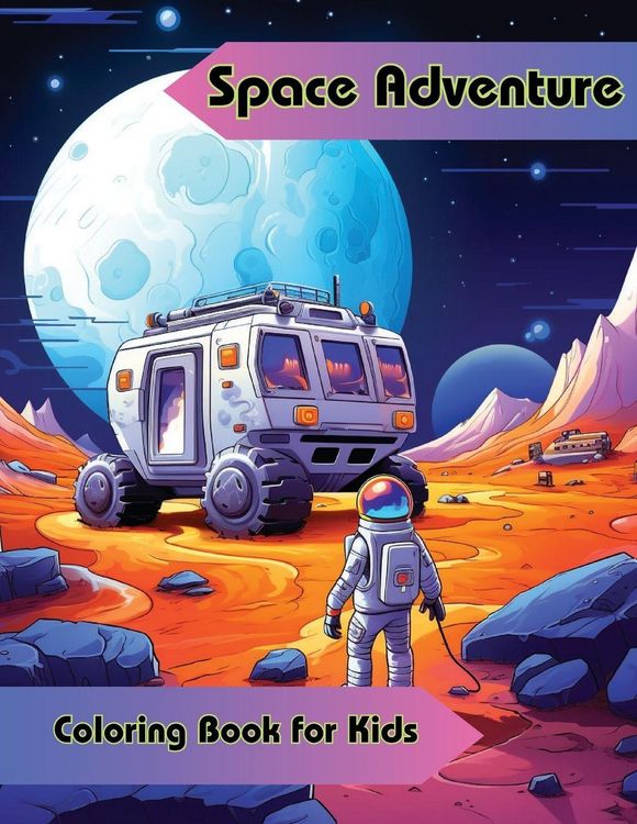 Produktbild: Space Adventure Coloring Book for Kids