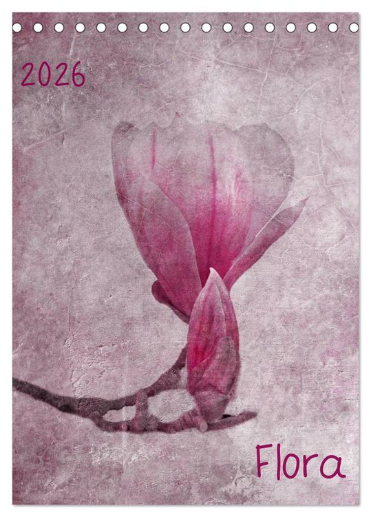 Produktbild: Flora (Tischkalender 2026 DIN A5 hoch), CALVENDO Monatskalender