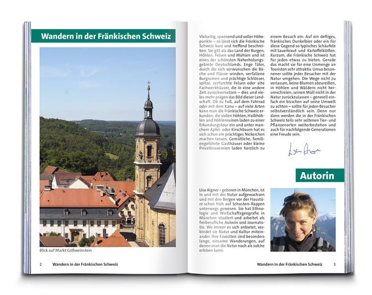 Produktbild: KOMPASS Wanderführer Fränkische Schweiz mit Oberem Maintal und Hersbrucker Schweiz, 55 Touren mit Extra-Tourenkarte