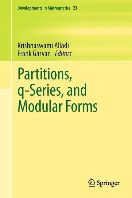 Produktbild: Partitions, q-Series, and Modular Forms