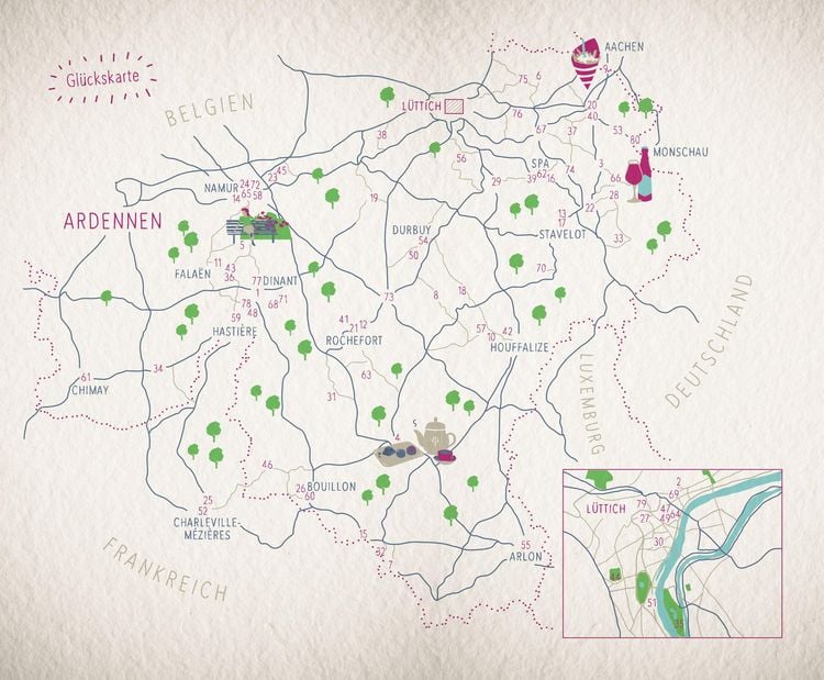 Produktbild: Gl&uuml;cksorte in den Ardennen