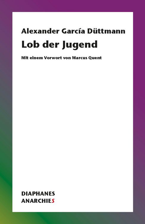 Produktbild: Lob der Jugend