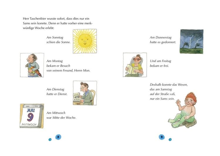 Produktbild: Das Sams 10. Das Sams und der blaue Drache
