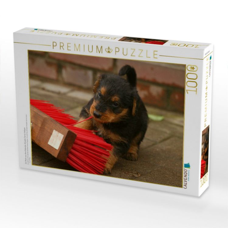 Produktbild: CALVENDO Puzzle Ein Motiv aus dem Kalender Airedale Terrier Welpen | 1000 Teile Lege-Gr&ouml;&szlig;e 64x48cm Foto-Puzzle f&uuml;r gl&uuml;ckliche Stunden