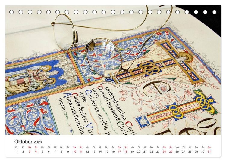 Produktbild: Abtei Marienstatt (Tischkalender 2026 DIN A5 quer), CALVENDO Monatskalender