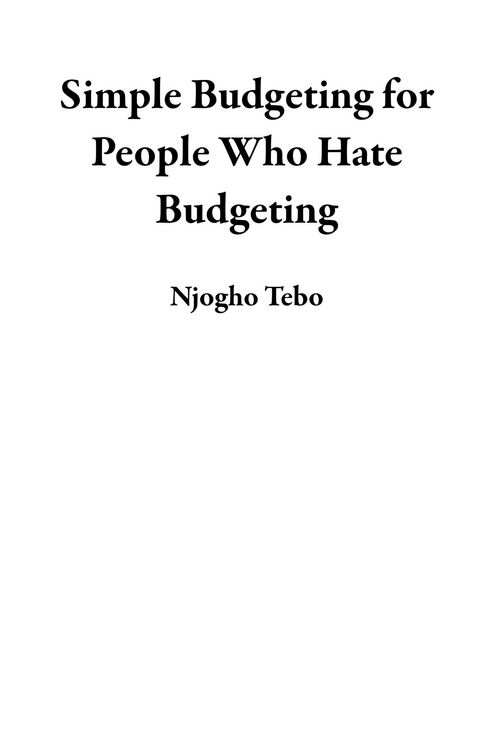 Produktbild: Simple Budgeting for People Who Hate Budgeting