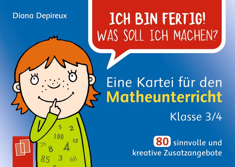 Produktbild: Eine Kartei f&uuml;r den Matheunterricht &ndash; Klasse 3/4