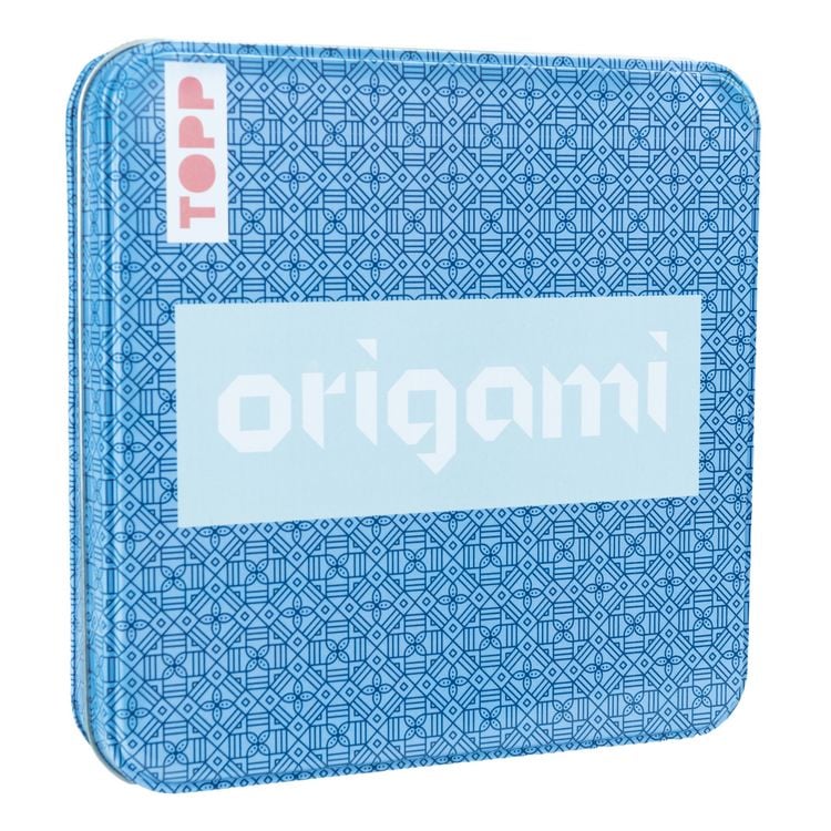 Produktbild: Origami Faltblätter mit Designdose (Ornamente)