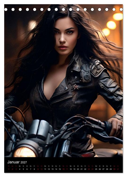 Produktbild: Riding Beauties (Tischkalender 2027 DIN A5 hoch), CALVENDO Monatskalender
