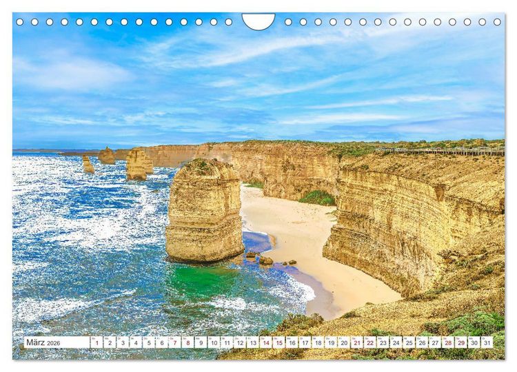 Produktbild: Australien - Grandiose Landschaften am Ende der Welt (Wandkalender 2026 DIN A4 quer), CALVENDO Monatskalender