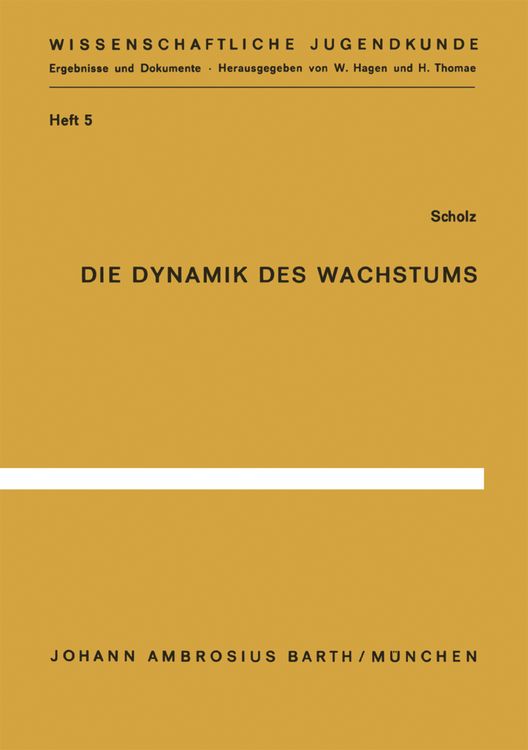 Produktbild: Die Dynamik des Wachstums