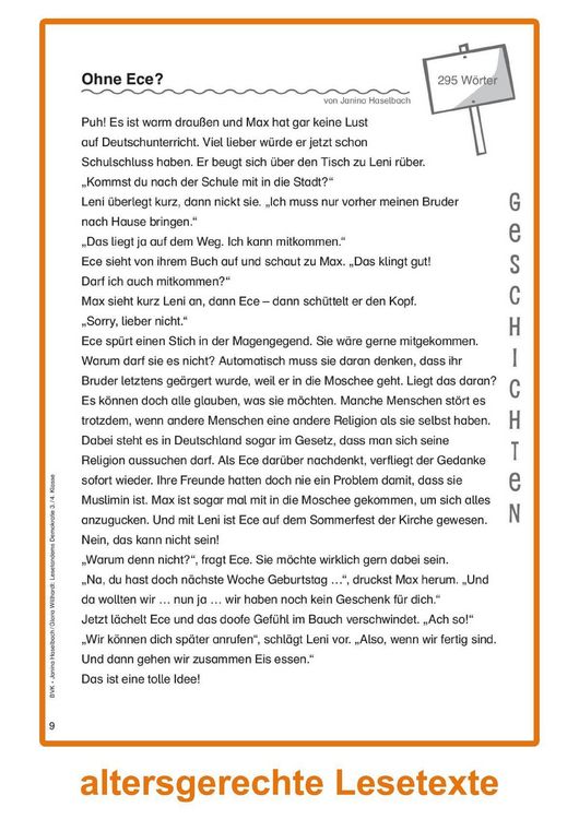 Produktbild: Lesetandems Demokratie 3./4. Klasse
