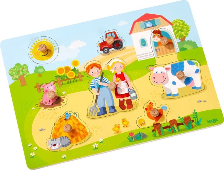 Produktbild: Greifpuzzle Auf dem Bauernhof