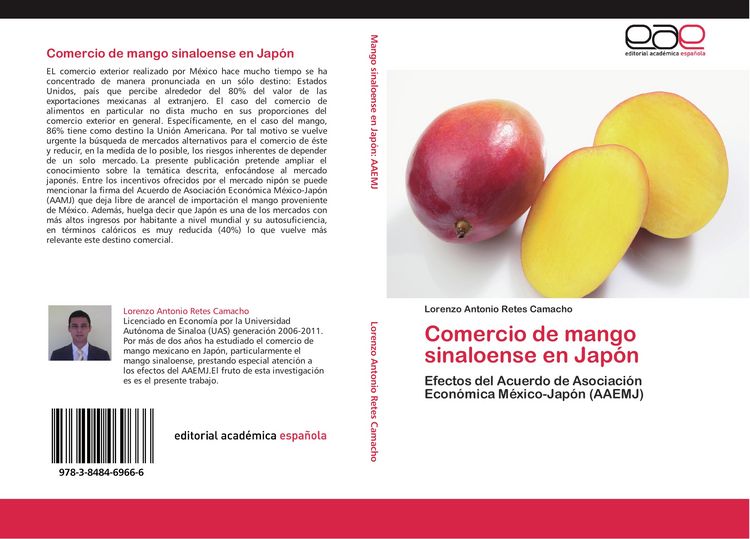 Produktbild: Comercio de mango sinaloense en Jap&oacute;n